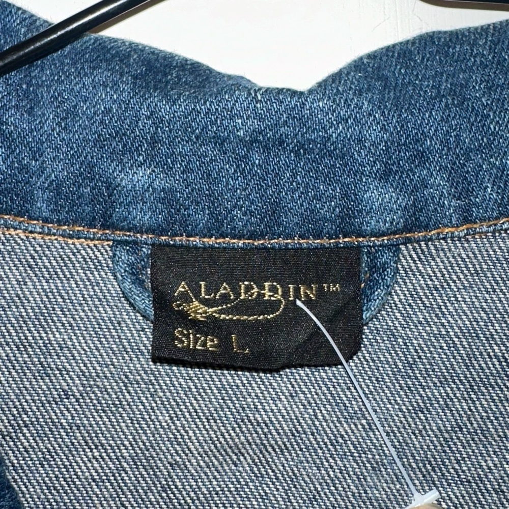 Vintage, ALADDIN Las Vegas denim jacket - Picture 3 of 3